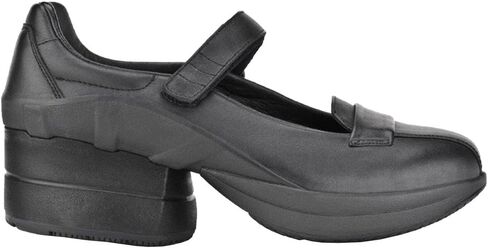 حذاء Z-CoiL بكعب Spur Relief: حذاء نسائي من جلد صوفيا باللون الأسود ماري جين - ملف مغلق in Kuwait