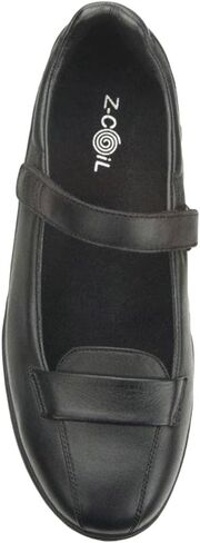 حذاء Z-CoiL بكعب Spur Relief: حذاء نسائي من جلد صوفيا باللون الأسود ماري جين - ملف مغلق in Kuwait