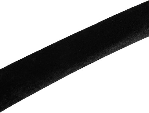 NovelBee 2 Pack of 6.6 Feet Velvet Rope with Stainless Steel Hooks,Crowd Control Stanchion Post Queue Line Barrier (Silver Hook, Black) in Saudi Arabia