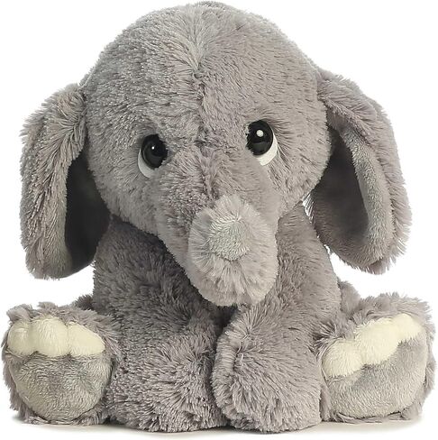 Aurora® Playful Lil Benny Phant™ Baby Stuffed Animal - Soft & Cuddly Toy - Imaginative Play - Gray 10 Inches in Saudi Arabia