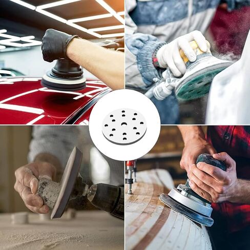 6In Interface Sanding Pad Interface Pad 3M Sponge 150Mm Diameter Soft Buffer Sponge Interface Cushion Pad for Sanding Pads (17 Holes) (6 inches 15 Holes) in Saudi Arabia
