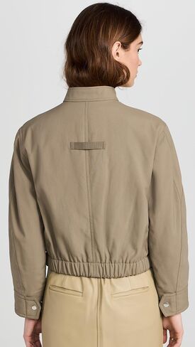 Vince Women's Cropped Bomber Jacket in Kuwait