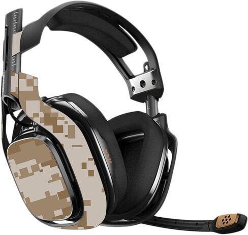 غلاف MightySkins متوافق مع سماعات رأس الألعاب Astro A40 الجيل الثالث - غطاء حماية مموه أحمر ومتين وفريد ​​من نوعه من الفينيل سهل التطبيق والإزالة وتغيير الأنماط صنع في الولايات المتحدة الأمريكية in Kuwait