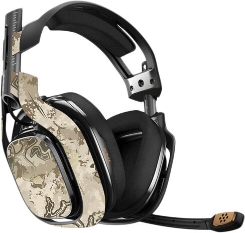 غلاف MightySkins متوافق مع سماعات رأس الألعاب Astro A40 الجيل الثالث - غطاء حماية مموه أحمر ومتين وفريد ​​من نوعه من الفينيل سهل التطبيق والإزالة وتغيير الأنماط صنع في الولايات المتحدة الأمريكية in Kuwait