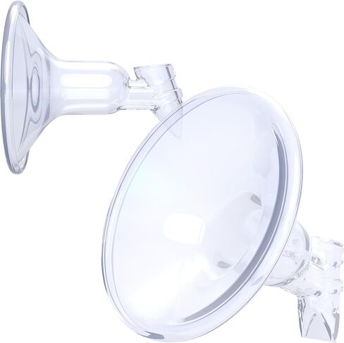 Silicone Breast Pump Flange - Ultra-Comfort 17mm Flanges with Integrated Duckbill Valve for Efficient Milk Flow - 2 Flanges - 360 Fit Flange by Idaho Jones in Saudi Arabia