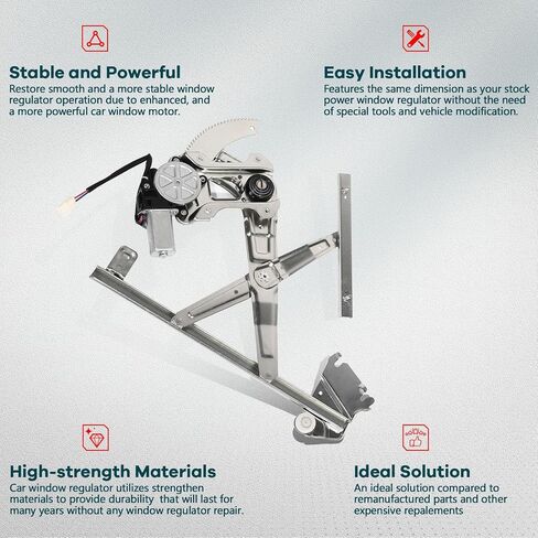 FINDAUTO Power Window Regulator Front Left Driver Side fit for 2003-2008 for Subaru Forester 741-003 Window Regulator and Motor Assembly with Motor in Saudi Arabia