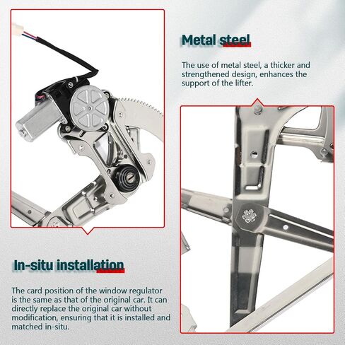 FINDAUTO Power Window Regulator Front Left Driver Side fit for 2003-2008 for Subaru Forester 741-003 Window Regulator and Motor Assembly with Motor in Saudi Arabia