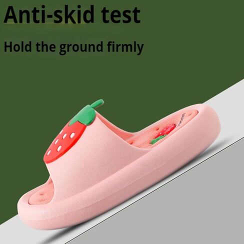 Kids Fruit Slippers Strawberry Slipper Carrot Home Slippers Indoor Slippers For Toddle Kids Boys Girls in Saudi Arabia