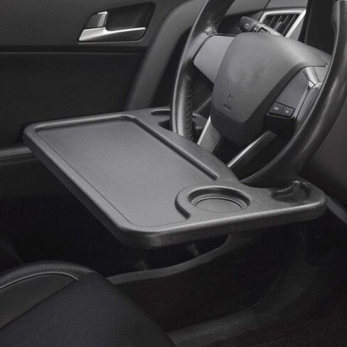 صينية سيارة على شكل عجلة القيادة من كيسير لتناول الطعام والكمبيوتر المحمول والطعام والكتابة in Kuwait