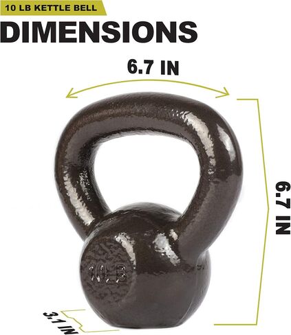 10LB CAST Iron Kettlebell in Saudi Arabia