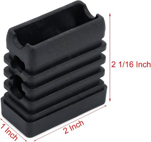 G408-0036-W1 قطع غيار مقبس العجلات لأداء Charbroil 463342119 463243518 463245917 أجزاء الشواية Kenmore مستطيلة العجلات إدراج مقبس عجلات الشواية أجزاء 7/16 "(غير مقبول 1/2") in Kuwait