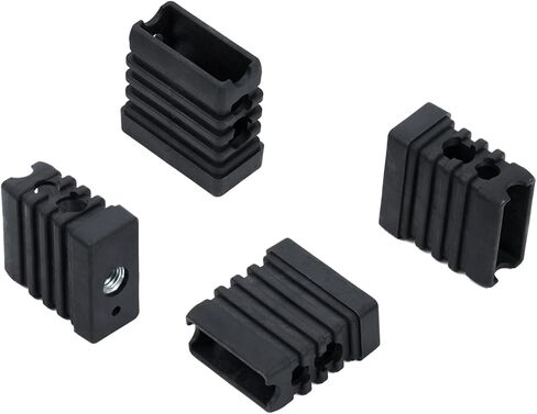 G408-0036-W1 قطع غيار مقبس العجلات لأداء Charbroil 463342119 463243518 463245917 أجزاء الشواية Kenmore مستطيلة العجلات إدراج مقبس عجلات الشواية أجزاء 7/16 "(غير مقبول 1/2") in Kuwait
