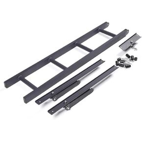 Pickup Truck Step Tailgate Ladder Compatible with Toyota Tundra 07-21 Aluminum Alloy Black Car Rear Tailgate Climbing Ladder Car Accessories in Saudi Arabia