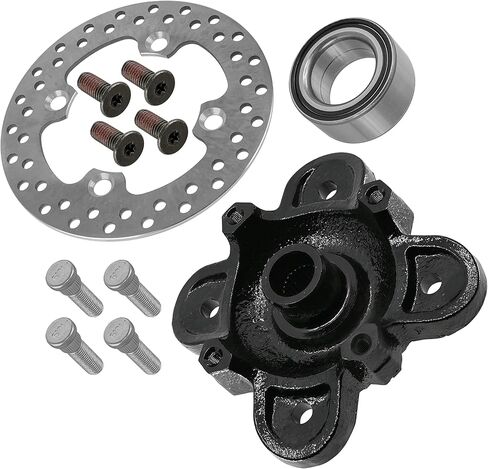 Caltric Front Left or Right Wheel Hub with Disc Bearing compatible with Polaris Ranger 900 XP 2015-2018 in Saudi Arabia