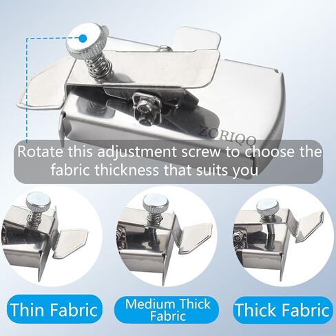 Magnetic Seam Guide for Sewing Machine,Universal Sewing Machine Attachments, Adjustable Seam Guide, Multifunctional Hem Guide, Sewing Supplies Accessories (3 in 1 Magnetic Seam Guide) in Saudi Arabia