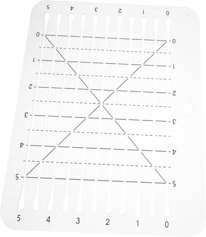 Acrylic Quilting Ruler Template for Sewing Quilting Square Cutting Templates Easy to Use in Saudi Arabia