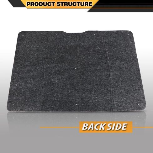 Under Hood Insulation Pad 1/2 Inch Thick Compatible with Buick Regal 1981-1987 in Saudi Arabia