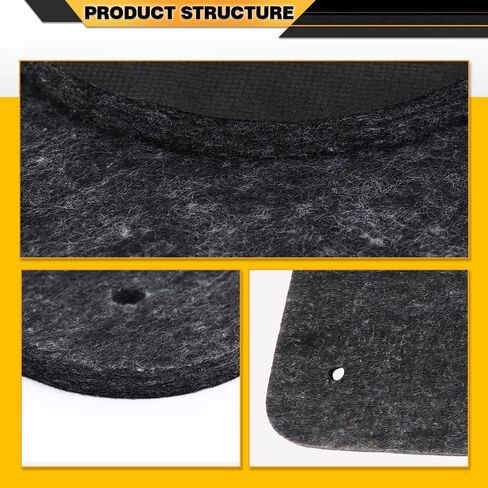 Under Hood Insulation Pad 1/2 Inch Thick Compatible with Buick Regal 1981-1987 in Saudi Arabia
