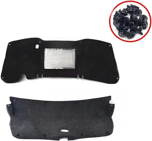 غطاء محرك السيارة عزل الصوت وسادة عازلة للحرارة من القطن متوافقة مع Honda متوافقة مع Civic FD 2006-2011 in Saudi Arabia