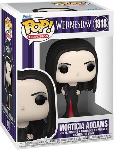 Funko Pop! TV: Wednesday - Morticia Addams - Collectable Vinyl Figure - Gift Idea - Official Merchandise - Toys for Kids & Adults - Horror Fans - Model Figure for Collectors and Display in Saudi Arabia