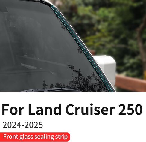 Front Windshield Silicone Strip Suitable for 2024 2025 Toyota Land Cruiser 250 1958 Prado LC250 Waterproof Window Sealing Strip External refit Accessories in Saudi Arabia