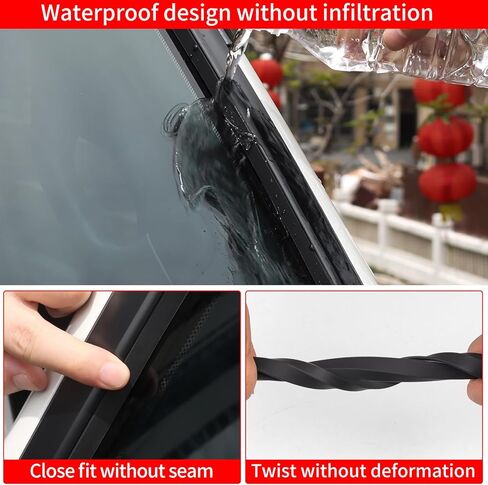 Front Windshield Silicone Strip Suitable for 2024 2025 Toyota Land Cruiser 250 1958 Prado LC250 Waterproof Window Sealing Strip External refit Accessories in Saudi Arabia