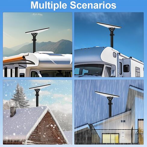 محول أنبوب ستارلينك، حامل ستارلينك الجيل 3، مجموعة الإنترنت PRUBOVI ستارلينك، متوافق مع هوائي قياسي من الجيل الثالث، لوحة ستارلينك V3 القياسية (أبيض) in Kuwait