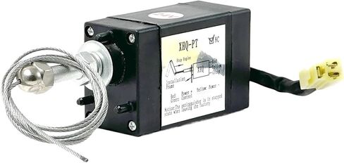 1pc Normal Open/Close XHQ-PT 12V/24V Diesel Generator Engine Flameout Valve Stop Solenoid Power On/Off 52mTravel Pull Type Part(Power On Pull (NO),12V) in Kuwait