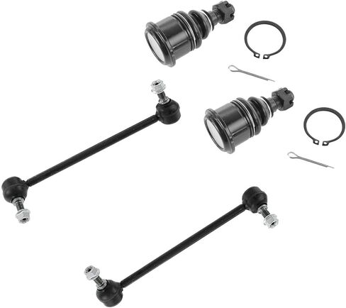 Front Lower Ball Joint Sway Bar Kit Set of 4 for Ford for Lincoln for Continental 1995-2002, for Sable 1996-2005 Alloy Steel in Saudi Arabia