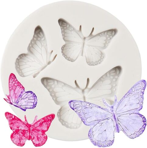 3D Butterfly Silicone Mold Kit | Multi-Use for Candles, Soap, Clay & Resin Crafts in Saudi Arabia