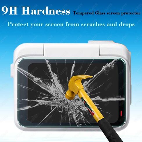 Screen Protector for Insta360 GO 3S 360 [3 Pack] Tempered Glass for Insta 360 GO 3S 0.3mm 9H Hardness Anti-Scrach Anti-Bubble in Kuwait