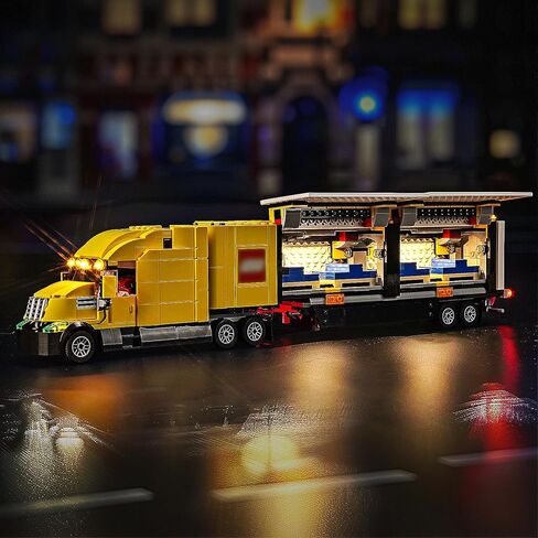 LED Lighting Compatible with Lego Yellow Delivery Truck 60440, Light Kit Compatible with Lego 60440, Giving Light to Model, NOT Included The Model Set（Standard Version） in Saudi Arabia