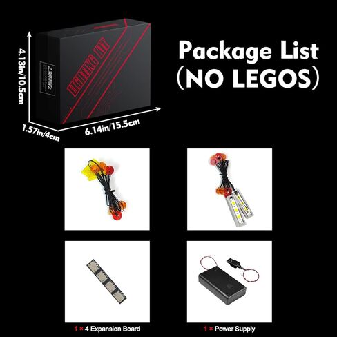 LED Lighting Compatible with Lego Yellow Delivery Truck 60440, Light Kit Compatible with Lego 60440, Giving Light to Model, NOT Included The Model Set（Standard Version） in Saudi Arabia