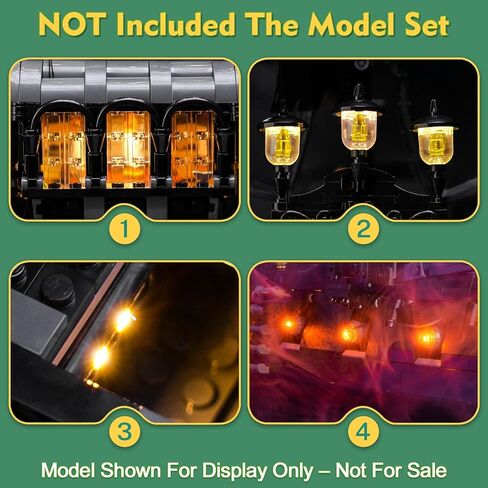 Light kit Compatible with Lego Captain Jack Sparrow's Pirate Ship - No Model Only Light, LED Lighting Accessories Compatible with Lego Black Pearl Icons 10365 (Customized Lighted cannon model) in Saudi Arabia