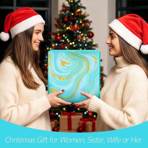 ANLEMIN Birthday Gifts for Women, Mothers Day Gifts for Mom, Wife, Relaxation Self Care Mothers Day Gift Basket Set with Luxurious Flannel Blanket, Get Well Gifts for Women, Gifts for Her in Saudi Arabia