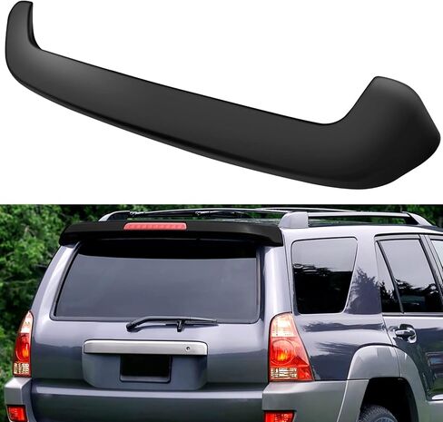ملحقات جناح سبويلر خلفي أسود ABS من Cciyu لـ 2003 2004 2005 2006 2007 2008 2009 لسيارة Toyota for 4RUNNER جناح سبويلر أنيق in Saudi Arabia