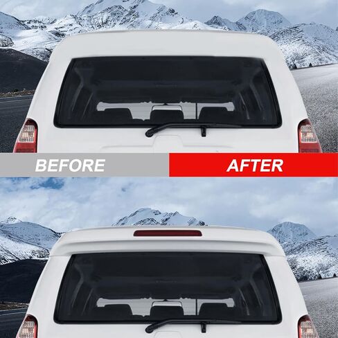 ملحقات جناح سبويلر خلفي أسود ABS من Cciyu لـ 2003 2004 2005 2006 2007 2008 2009 لسيارة Toyota for 4RUNNER جناح سبويلر أنيق in Saudi Arabia