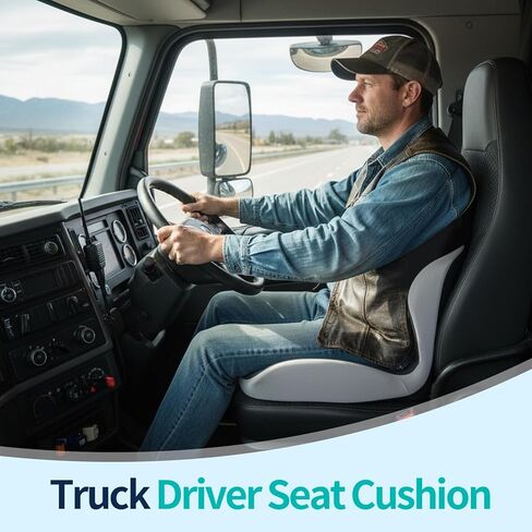 وسادة مقعد لكرسي المكتب والسيارة، تخفيف آلام الظهر والعظم الخلفي، وسادة مرتفعة للظهر والمؤخرة، تحسن وضعية الجلوس، وسادة مريحة لأسفل الظهر من الإسفنج الذي يتشكل حسب الجسم الملامس، مضادة للانزلاق على الوجهين in Kuwait