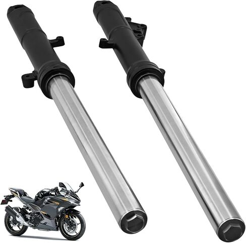 Front Shock Absorber Fork Suspension Set Fits For Kawasaki NINJA 400 EX400 2018 2019 2020 2021 2022 2023 2024 in Kuwait