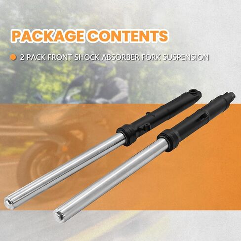 Front Shock Absorber Fork Suspension Set Fits For Kawasaki NINJA 400 EX400 2018 2019 2020 2021 2022 2023 2024 in Kuwait