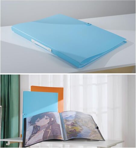 Puzzle Storage Folder for 1000 Pieces, with 8 Puzzle Saver Sheets and 2 Cardboards(Deepblack) in Saudi Arabia