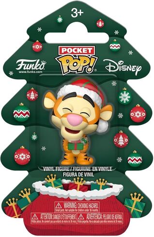 Funko Pop! Pocket Pop Holiday Tree: Winnie The Pooh - Tigger - Collectable Vinyl Figure - Gift Idea - Official Merchandise - Toys for Kids & Adults - Disney/Pixar Fans - Model Figure for Collectors in Saudi Arabia