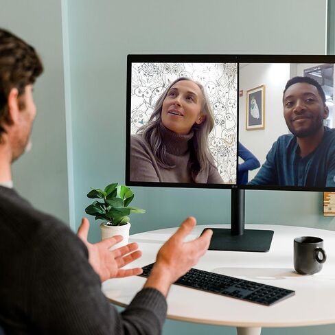 Owl Bar Video Conferencing Device — 4K Video Conferencing Bar with Active Speaker Focus (Add a Meeting Owl 3 or Meeting Owl 4+ for 360-Degree Coverage and Automatic Camera Switching) - Charcoal in Saudi Arabia