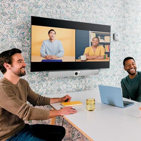 Owl Bar Video Conferencing Device — 4K Video Conferencing Bar with Active Speaker Focus (Add a Meeting Owl 3 or Meeting Owl 4+ for 360-Degree Coverage and Automatic Camera Switching) - Charcoal in Saudi Arabia