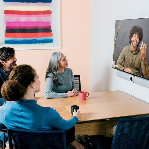 Owl Bar Video Conferencing Device — 4K Video Conferencing Bar with Active Speaker Focus (Add a Meeting Owl 3 or Meeting Owl 4+ for 360-Degree Coverage and Automatic Camera Switching) - Charcoal in Saudi Arabia