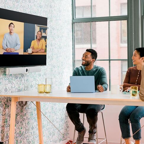 Owl Bar Video Conferencing Device — 4K Video Conferencing Bar with Active Speaker Focus (Add a Meeting Owl 3 or Meeting Owl 4+ for 360-Degree Coverage and Automatic Camera Switching) - Charcoal in Saudi Arabia