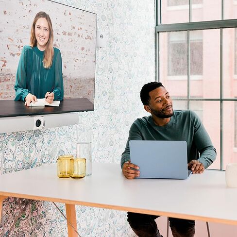 Owl Bar Video Conferencing Device — 4K Video Conferencing Bar with Active Speaker Focus (Add a Meeting Owl 3 or Meeting Owl 4+ for 360-Degree Coverage and Automatic Camera Switching) - Charcoal in Saudi Arabia