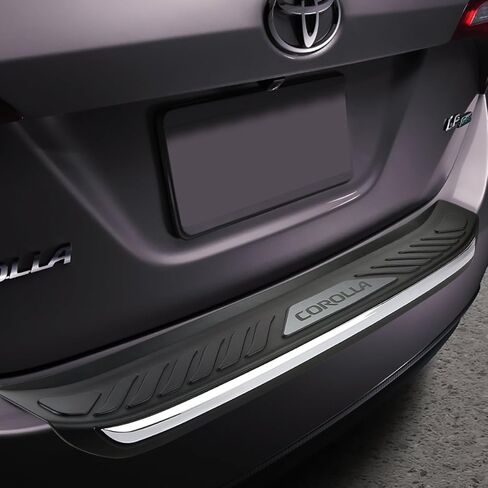 Auto Dynasty Trunk Sill Scuff Plate Rear Bumper Protector Compatible with Toyota Corolla 2014 2015 2016 in Saudi Arabia