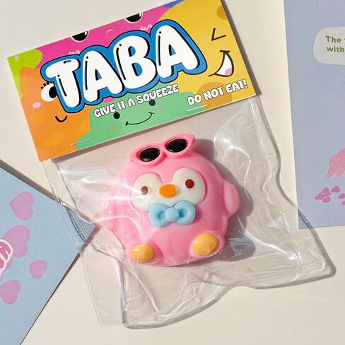 Taba Squishy Toys,Valentines Cat Paw Cute Kawaii Squeeze Toys ,Sticky Squishy Fidget Toys Silicone Squeeze Toy for Stress Relief,Cute Soft Toys,Best Valentines Gift for Anniversary in Saudi Arabia