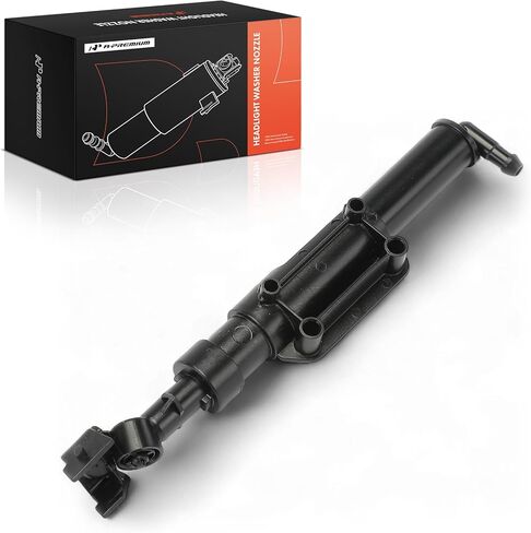 A-Premium Left Headlight Washer Nozzle Compatible with Volvo XC70 2010-2016, S80 2010-2016, V70 2010, Driver Side in Saudi Arabia